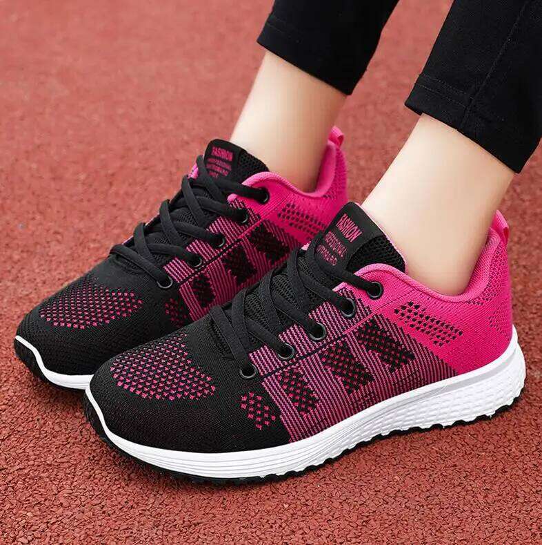 2025 Spring New Fashion Women's Shoes Soft Walking Flats Non-slip Casual Sport Shoes Athletic Sneakers for Lady
