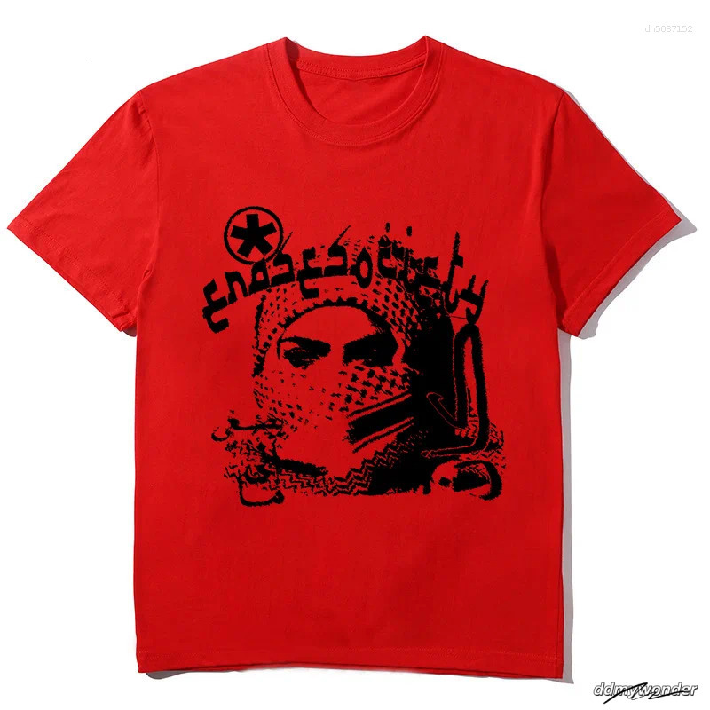 Men's T Shirts T-Shirt Grunge Goth Haruku Graphic Print O-Neck Tee Hip Hop Streetwear Loose Short Sleeve Punk Vintage Top ddmywonder ddmywonder