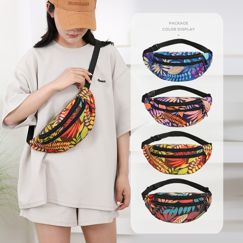 Outdoor Sports Printed Phone Designer Bag Waist Bag Simple Fashion Portable Shoulder Bag Luxury Bag Free Shipping Compartment Double Zipper Commuter C