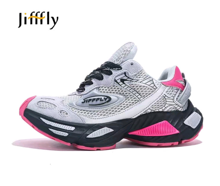 Jifffly Outdoor Dirty Dad Shoes Designer Men's Training Anti Slip Sports Shoes Luxury Women S Breathable And Fashionable Running Height Increasin