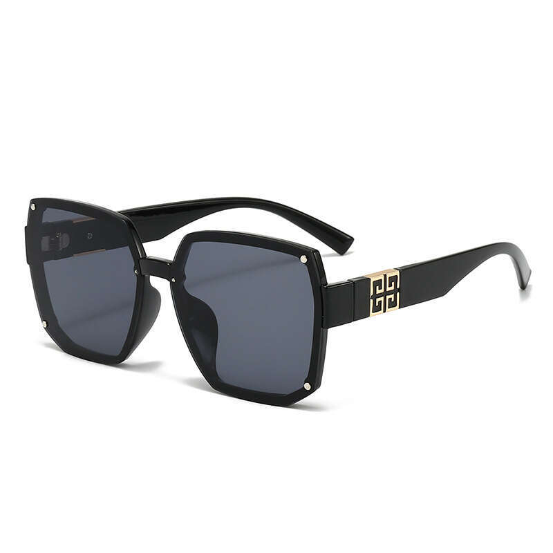 New Irregular for Women Trendy High-end Style Internet Celebrity Street Fashion Sunglasses 8657