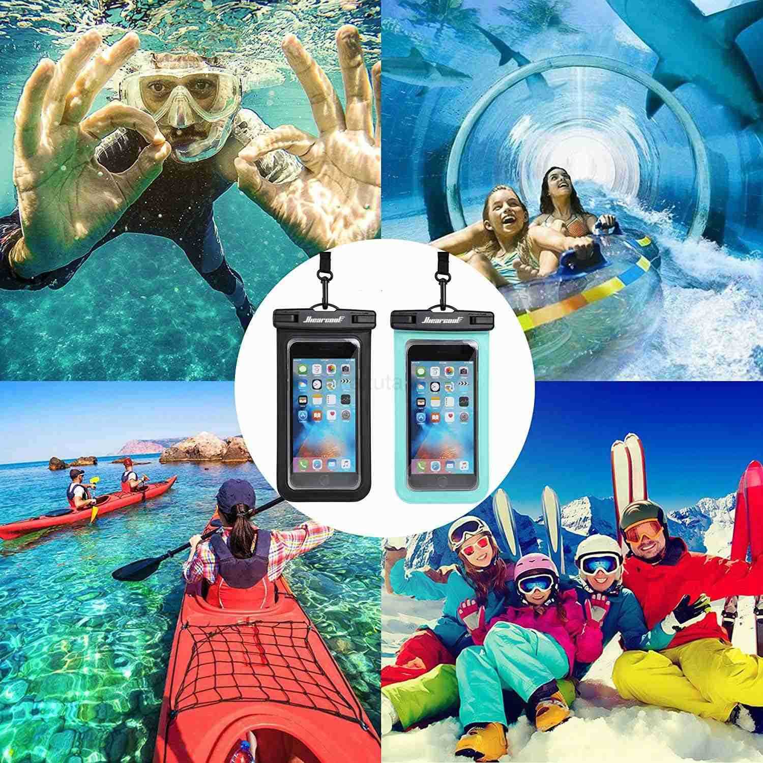 Waterproof Phone Pouch Waterproof Phone Case for iPhone 16 15 14 13 Pro Max IPX8 Cellphone Dry Bag Beach Cruise Ship Essentials 2Pack83 Z250910