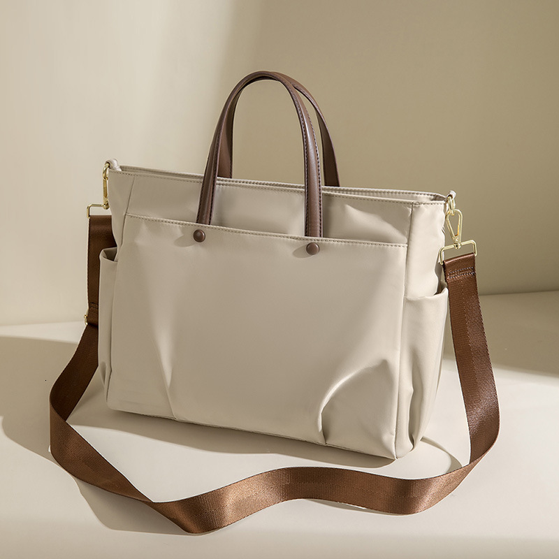 new women s laptop bag luxury bag single shoulder handbag large capacity briefcase crossbody bag inch leisure inner lining bag