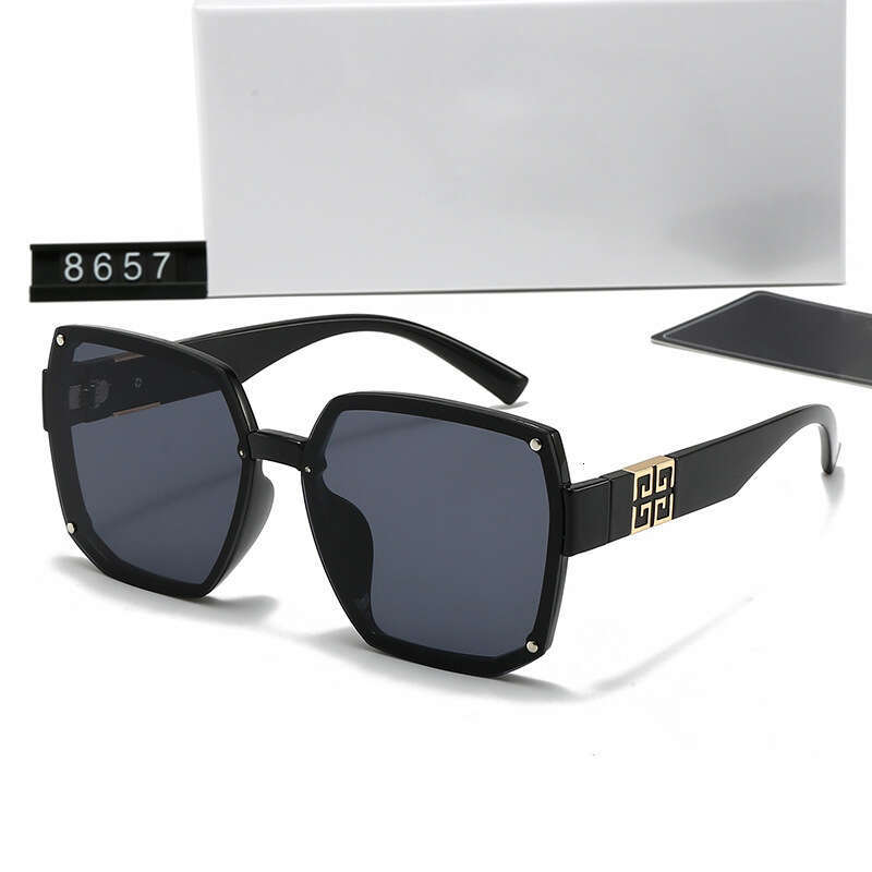 New Irregular for Women Trendy High-end Style Internet Celebrity Street Fashion Sunglasses 8657