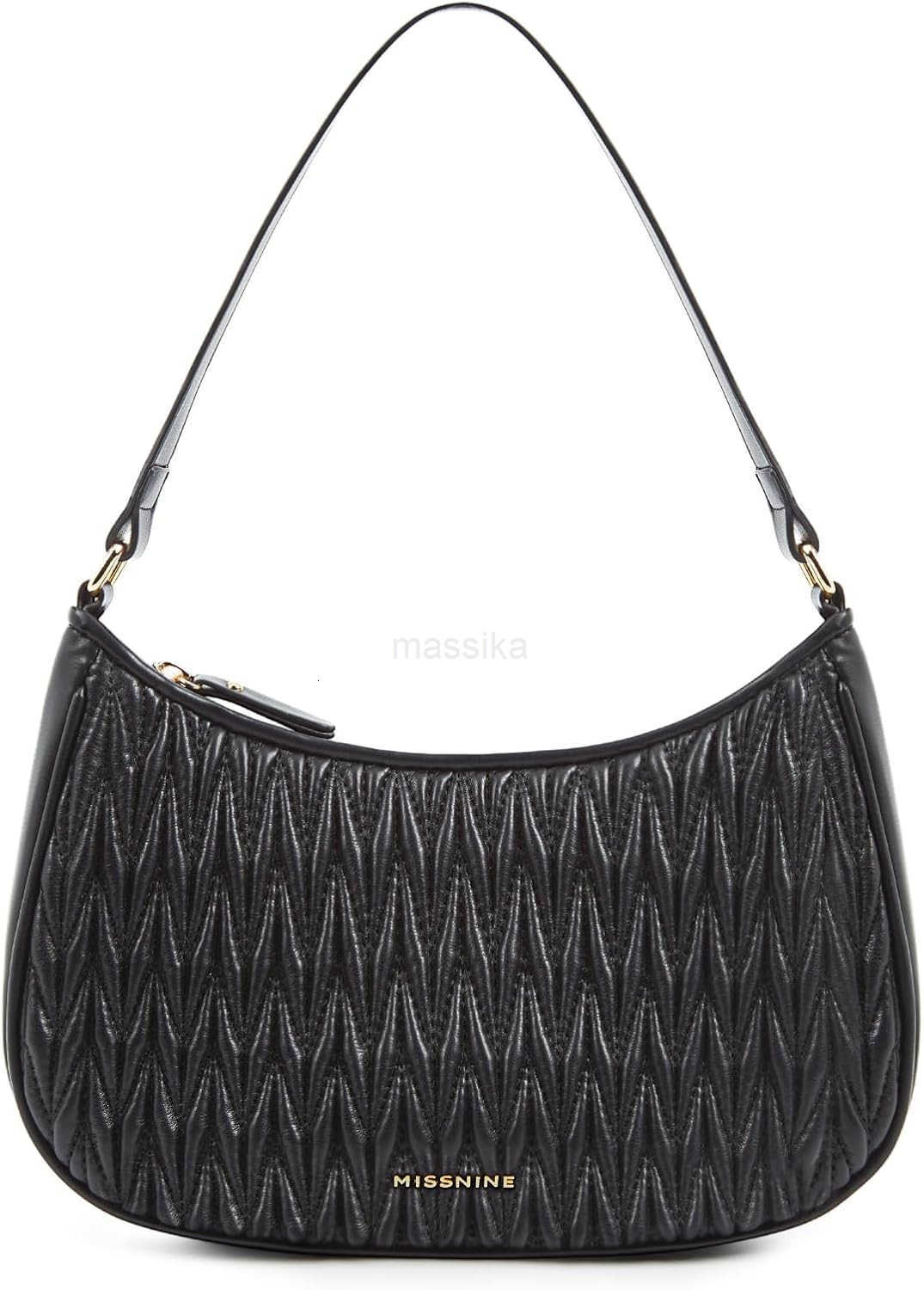 Shoulder Bag for Women Small Purse Trendy Clutch Hobo Bag Vegan Leather Mini Handbag with Zipper Closure M250910