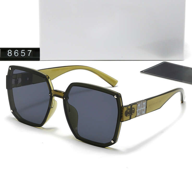 New Irregular for Women Trendy High-end Style Internet Celebrity Street Fashion Sunglasses 8657