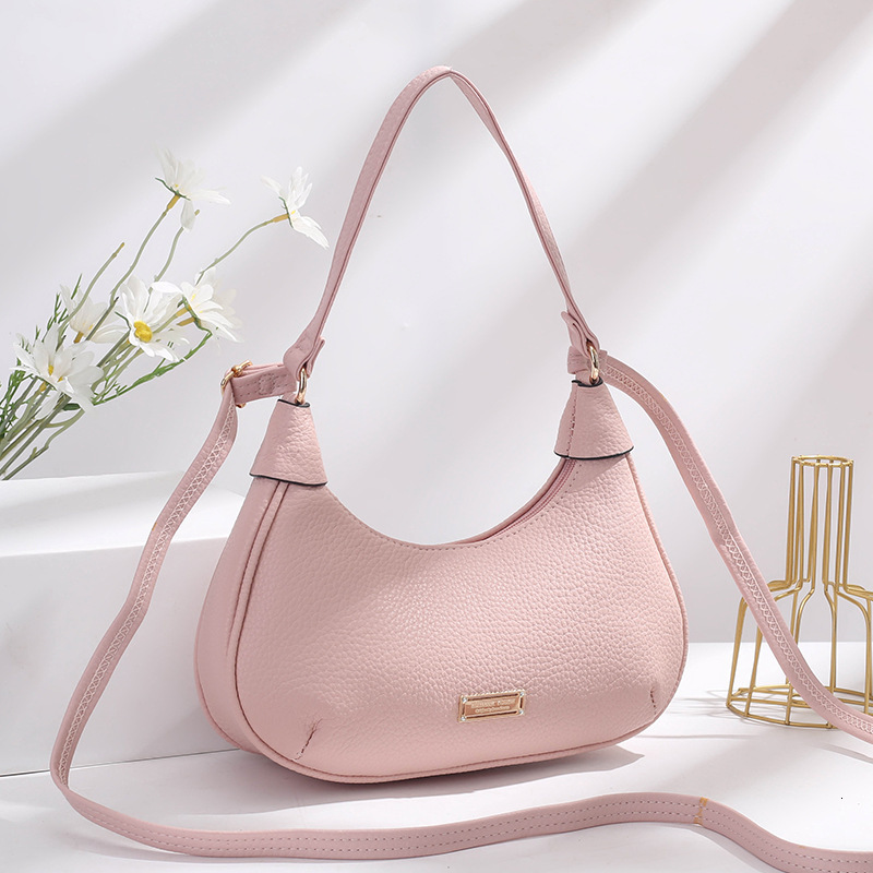 High End Spring Summer Dog Tooth Hobo Underarm Designer Bag Free Shipping Cross Border Trendy Style Luxury Bag Women S Simple Versatile Single Shoulde