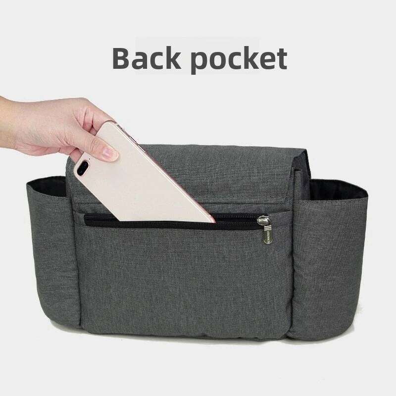 Organizer Mummy Large Capacity Travel Hanging Bag Bottle Holder Pram Diaper Bags Baby Stroller Accessories