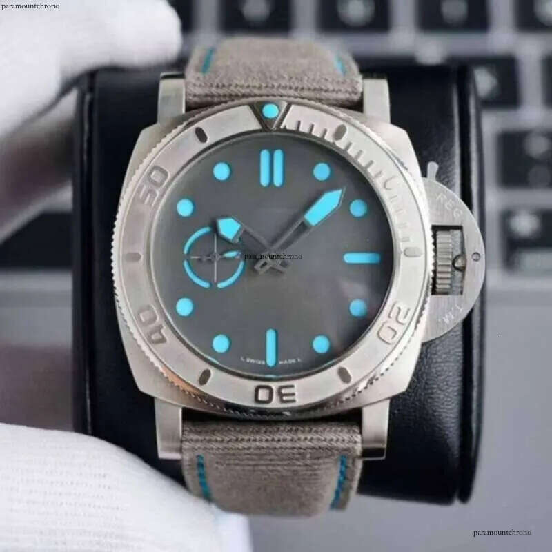 Vs Factory Pam Series Large Dial Masculine Titanium 47mm Super Clone 9001 Automatic Mechanical Watch rich Design 5Af4