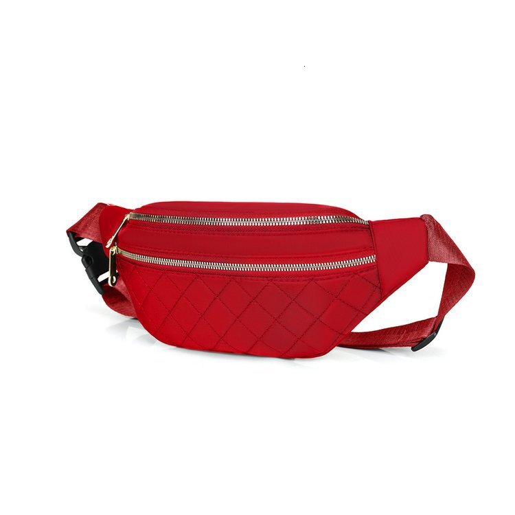 Free Shipping Embroidery Women S Waist Bag Casual Street Versatile Fashion Chest Luxury Designer Bag Bag Bag Large Capacity Multi Layer Crossbody Shou