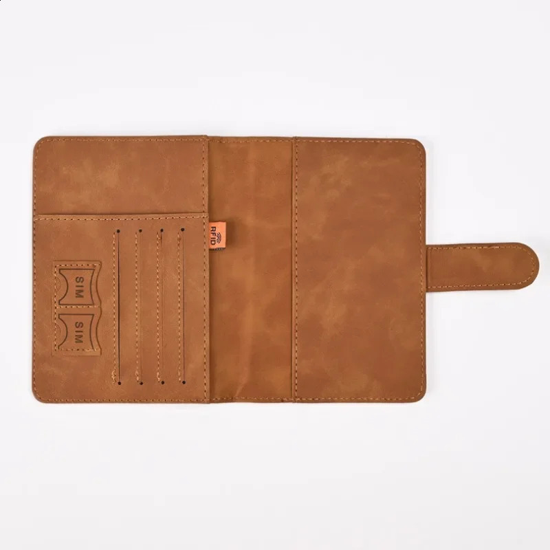 Custom Passport Cover Monogrammed Engraved Name Passport Cover Case Holder Wedding Bridesmaid Groomsman Gift Passport Wallet250906