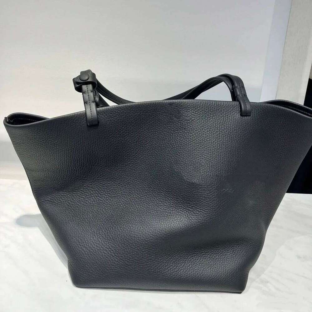 XL Park Hight Quality Leather Tote Women Underarm Casual Work Large Capacity Designer Grainy Shoulder Bag