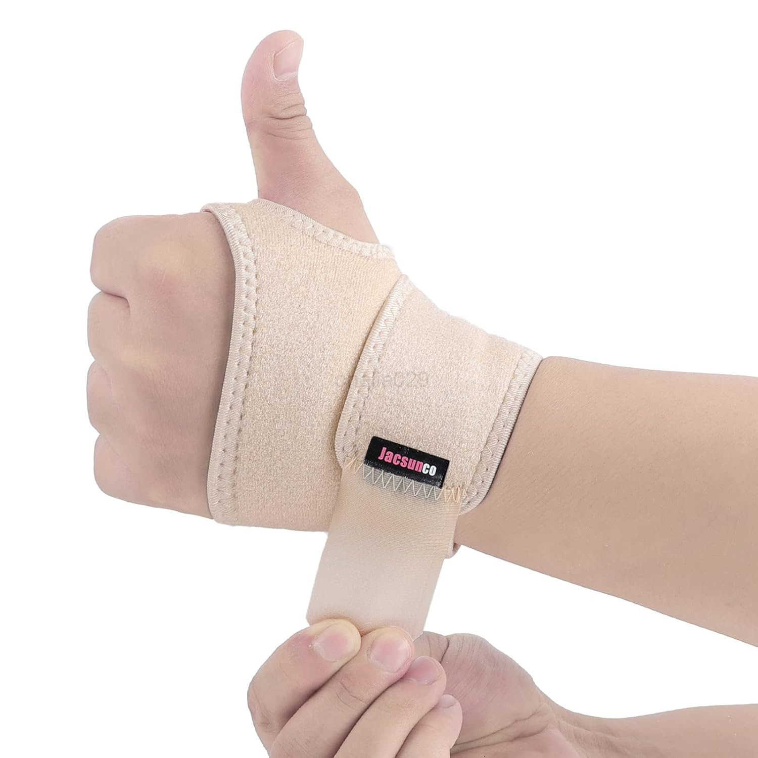 Wrist Brace Adjustable and Comfortable Wrist Support Brace for Tendinitis and Arthritis Wrist Compression Wrap for Pain Relief Fit for Both Left and R