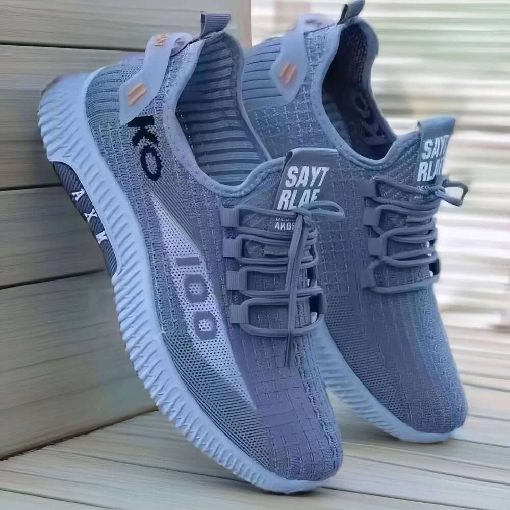 Men's shoes summer men's shoes sports new men's running breathable anti slip casual running trend student shoes men