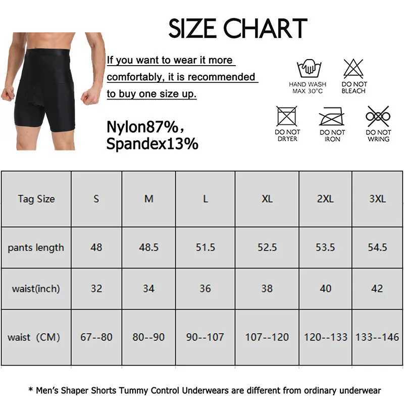 Body Shaper Pants for Men High Waisted Double Compression Waist Corset Padded Panties Slimmer Thigh Breathable Underwear W250910