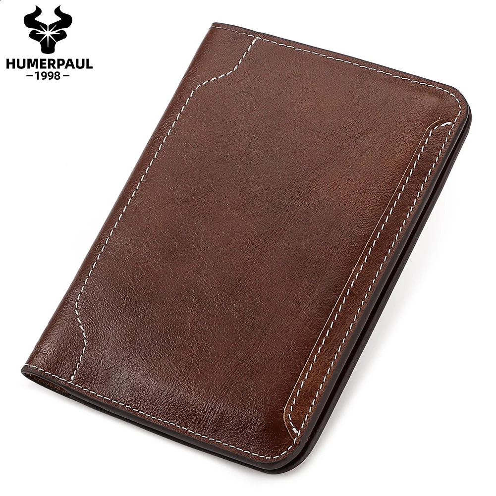 Genuine Leather Passport Holder Cover Wallet Travel Essentials RFID Credit Card Holder Men Women International Travel Accessorie250906