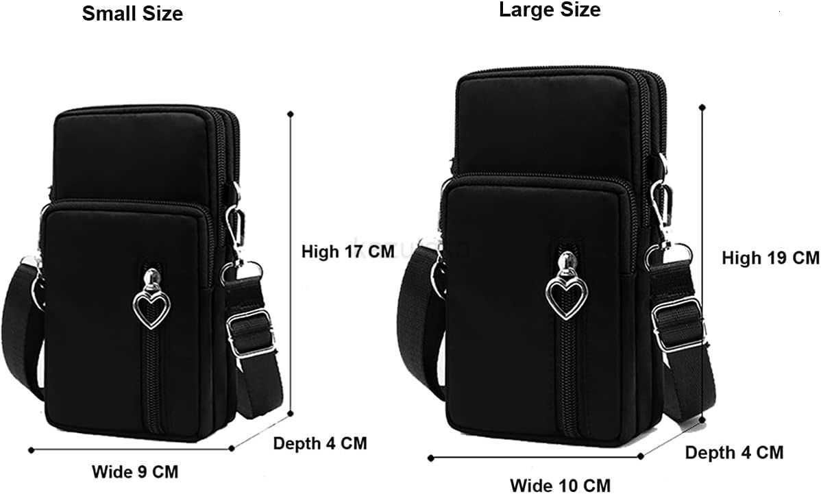 Phone Armband for iPhone 16 15 14 13 ProPro Max S25 S24 Ultra Plus A16 A15 A06 Crossboy Phone Purse Bag Z250910