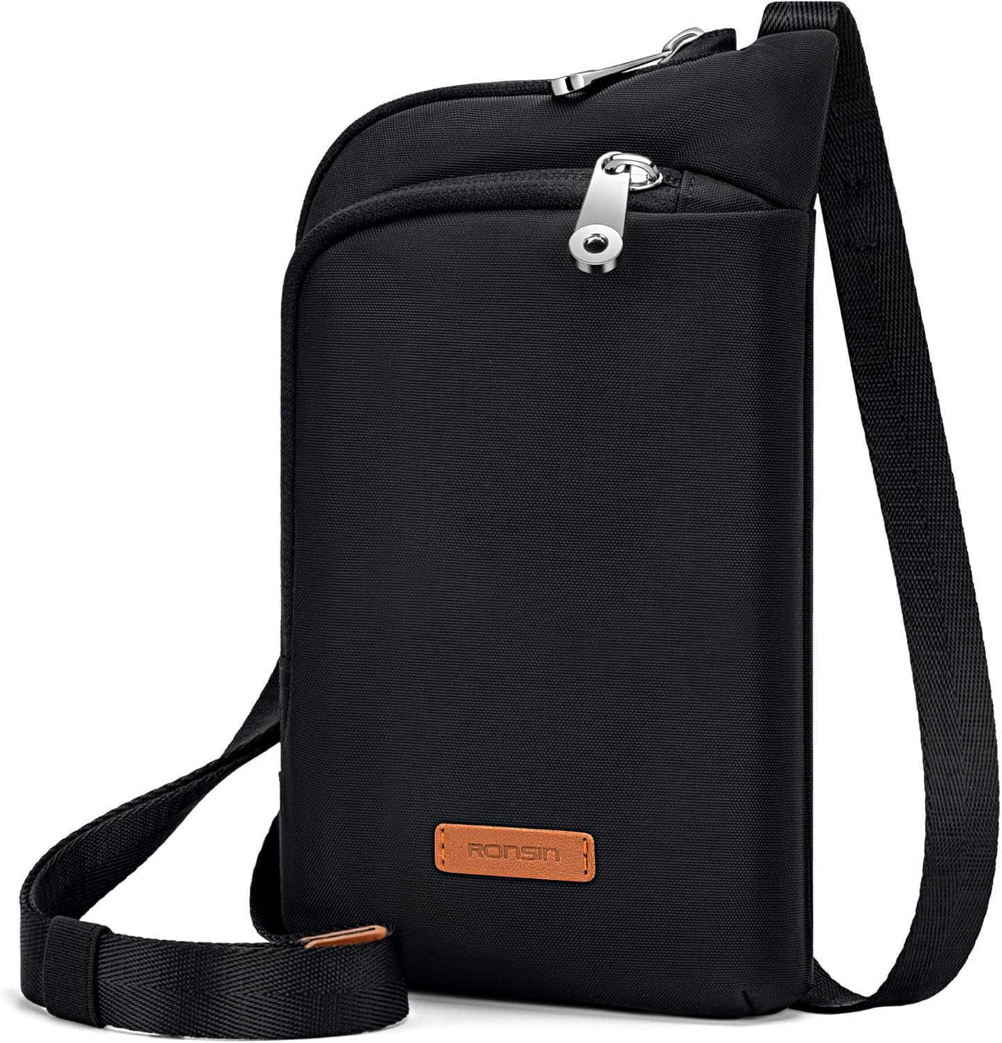 Women Crossbody Bag Nylon Cell Phone Purses Wallet Travel Pouch Shoulder Strap with Anti Theft Locking Zipper Z250910