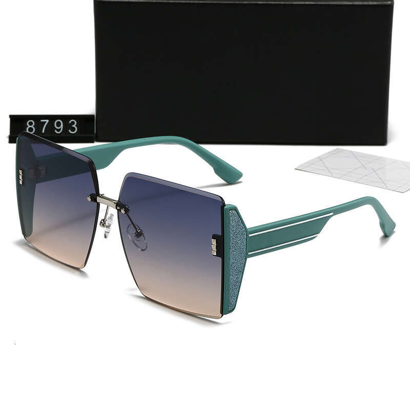 New Women's Fashion Trendy Driving Travel Large Frame Sunglasses 8793