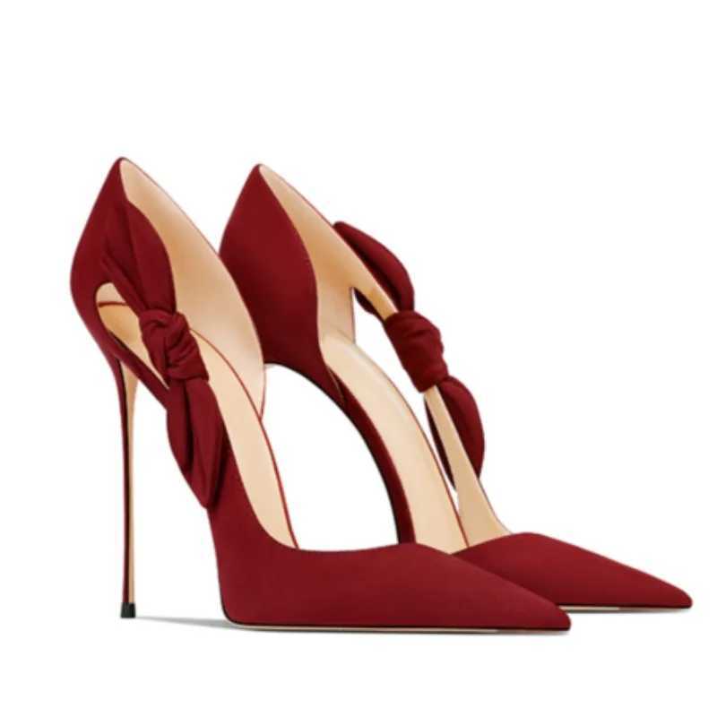 Spring and Autumn New Womens High Heels Pointed Thin Heels Fashion Wedding Dress Womens Shoes W250910