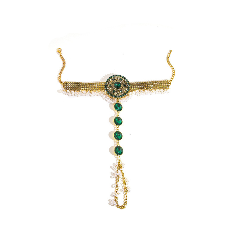 Elegant Unisex Round Anklet: Distinctive Tribal-Inspired Charm for Your Feet Trendy Single Piece Beaded Anklets Timeless Boho Chic Accessory