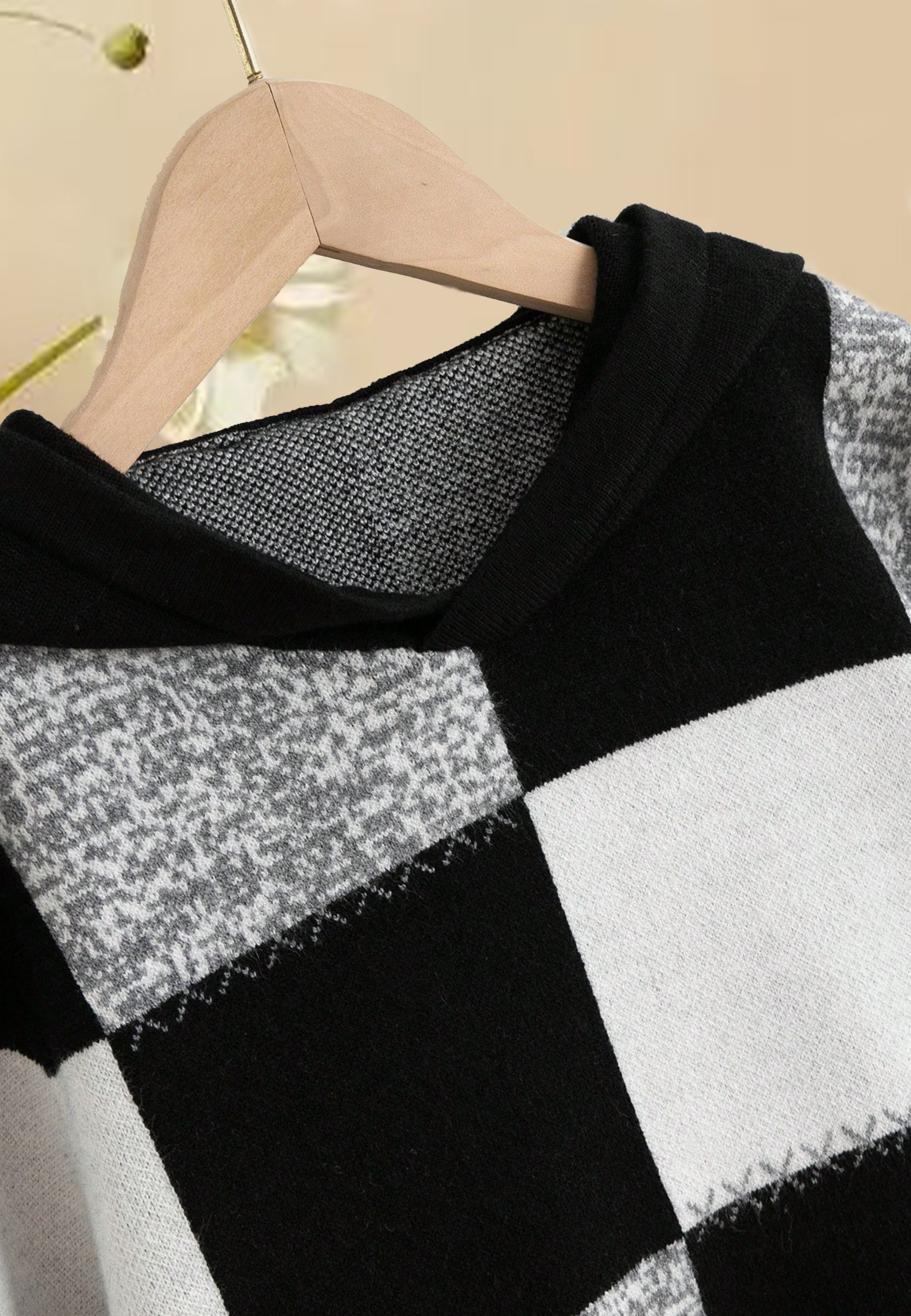 Children's hooded sweater Cozy Childrens Hoodie - Soft Knit Sweater for Kids 3075
