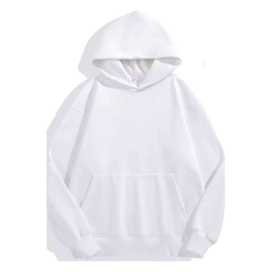 500GSM Cotton Embroidered Puff Print Unisex Sports Oversized Blank Hoodie