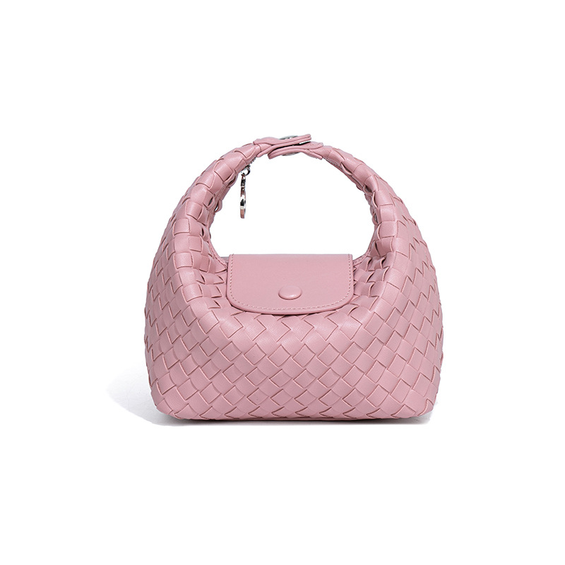 Designer 2025 New Woven Purse Fashion Shoulder Crossbody Tote Moon Dumpling Mini Evening Bag