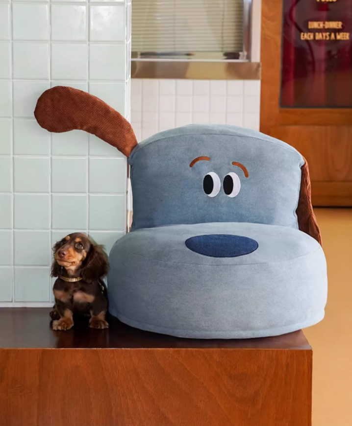 Stylish & Functional Puppy Kennel Couch: Easy-to-Clean Portable Home for Furry Friends