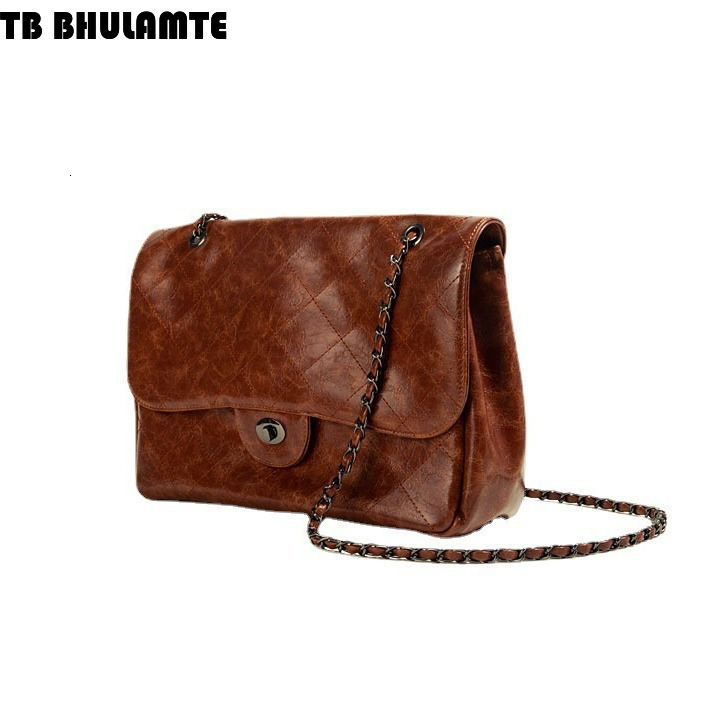 Free Shipping Designer Bag Women's OL Bag Fashion Retro Large Capacity Quilted Chain Bag New Single Shoulder Luxury Bag Commuter Underarm Bag Wom