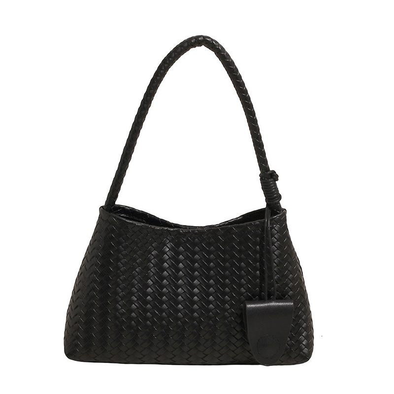 Designer Bag Cross Border Fashion Woven Pattern Handbag Women New Luxury Bag Large Capacity Bucket Bag Trendy Texture Free Shipping Versatile Underarm