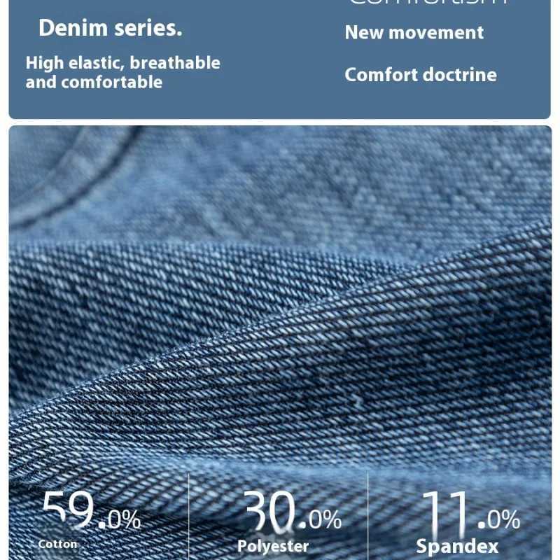 Womens New Large Size Denim WideLegged Trousers American HighWaisted Thin Straight Loose Casual Trousers Casual Jeans Z250910