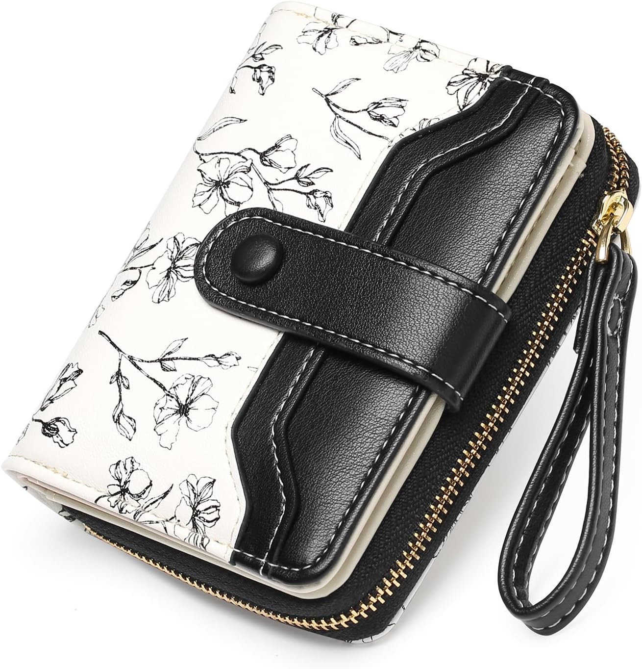 Small Wallet for Women Leather RFID Blocking Bifold Zipper Pocket CARD Holder Purse Wallets with ID WindowZ250910