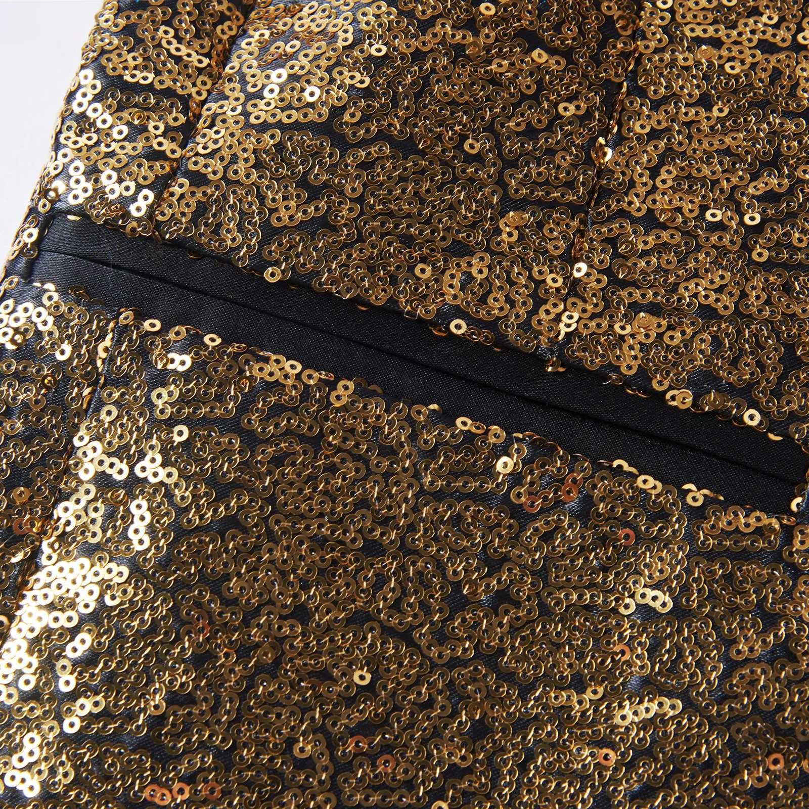 Sequins Luxury Man Suit Stage Elegant Party Dresses Nightclub Host High End Mens Clothing Wedding Jackets and American Blazers W250910