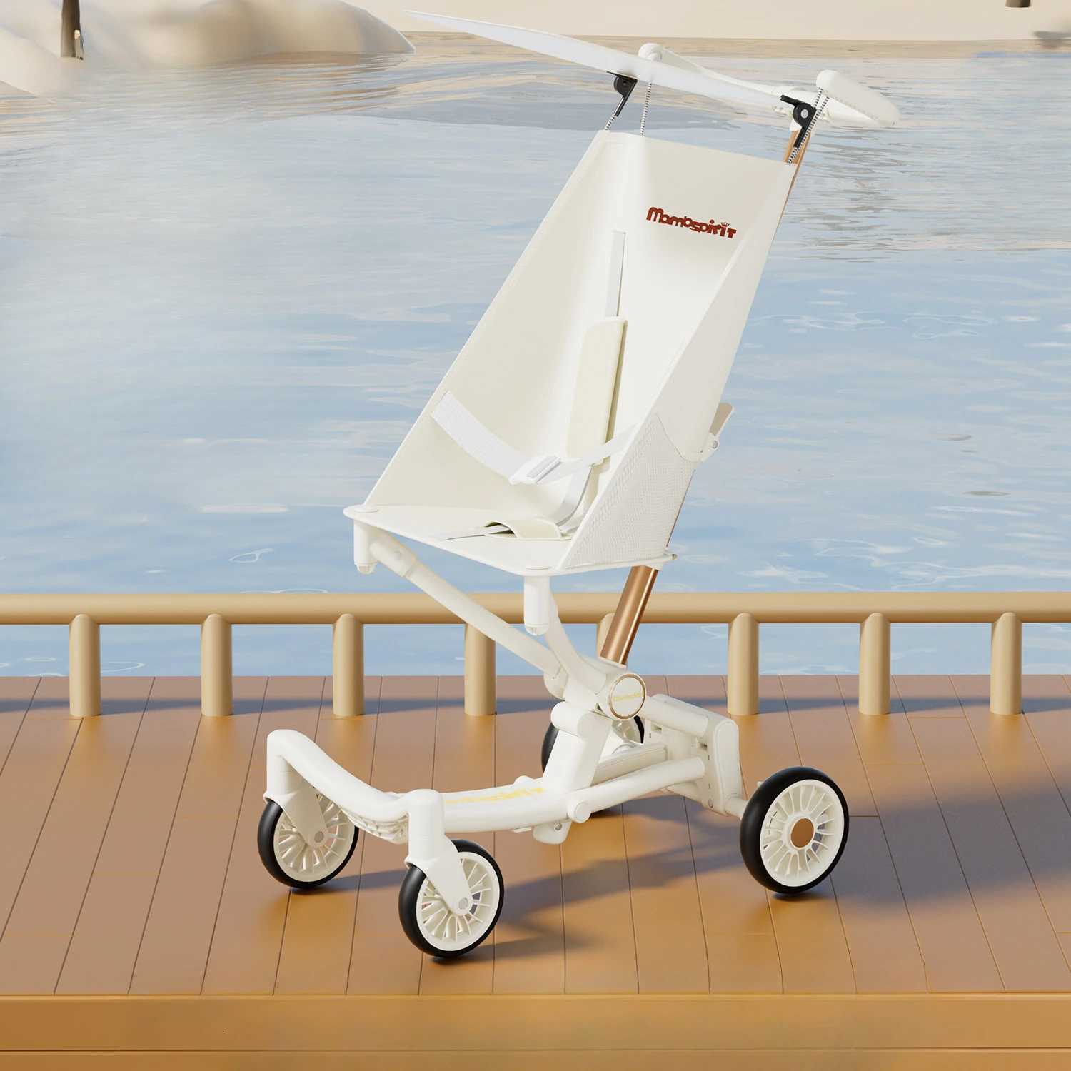 Lightweight and Easy To Carry Pocket Baby Stroller Childrens Simple Baby Stroller Foldable Travel Baby Car Fourwheel Stroller W250910