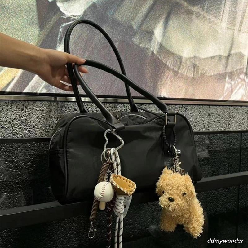 Keychains Exquisite Handwoven Baseball Key Chain Pendant Stylish Car And Bag Ornament ddmywonder ddmywonder ddmywonder ddmywonder