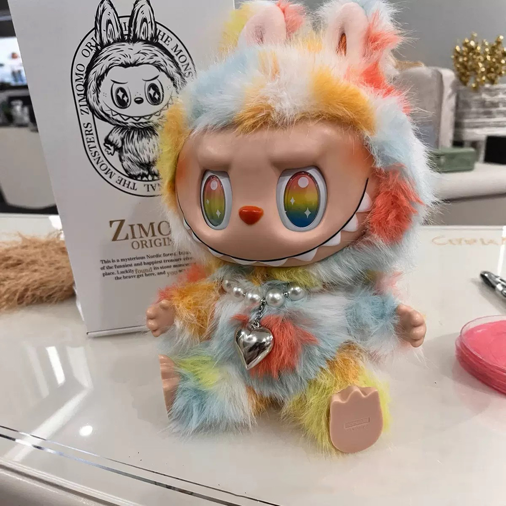 Zimomo Labubu labubu 5th Generation 38cm Series 38cm 5th Generation Plush Toy Doll