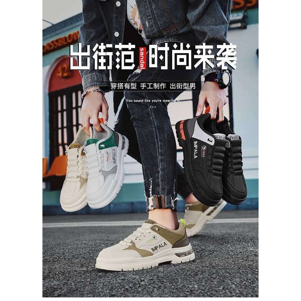 PARZIVAL 2025 New Spring Casual Shoes Trendy Men Sneaker Outdoor Sports Shoes Platform Men Shoes Workwear shoes Zapatos Hombre