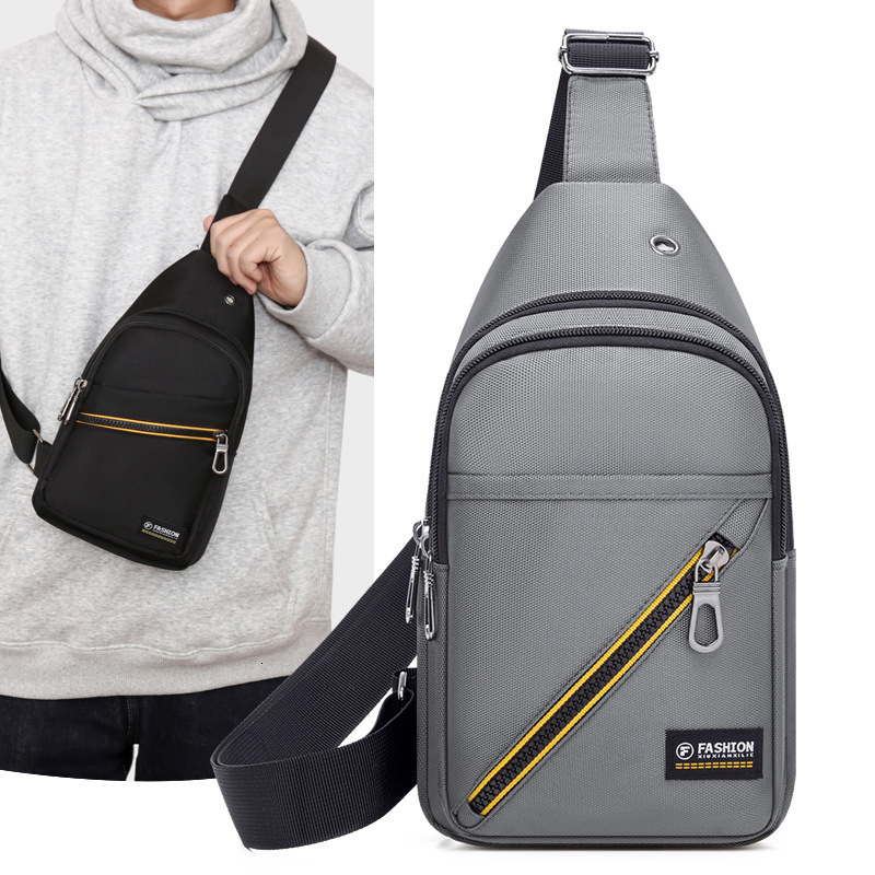 Free Shipping New Fashion Chest Bag Oxford Cloth Men S Korean Style Trendy Shoulder Bag Luxury Bag Designer Bag Large Capacity Commuting Crossbody Bag