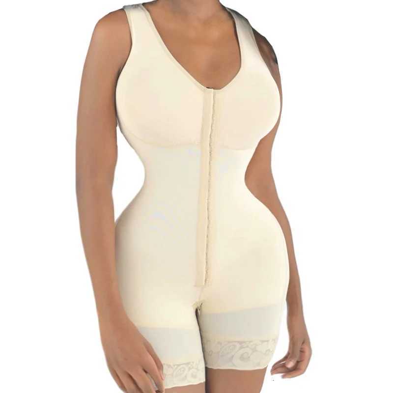 High Compression Body Shapewear Women Fajas Colombianas Corrective Girdle Tummy Control Post Liposuction BBL Slimming Waist Belt W250910