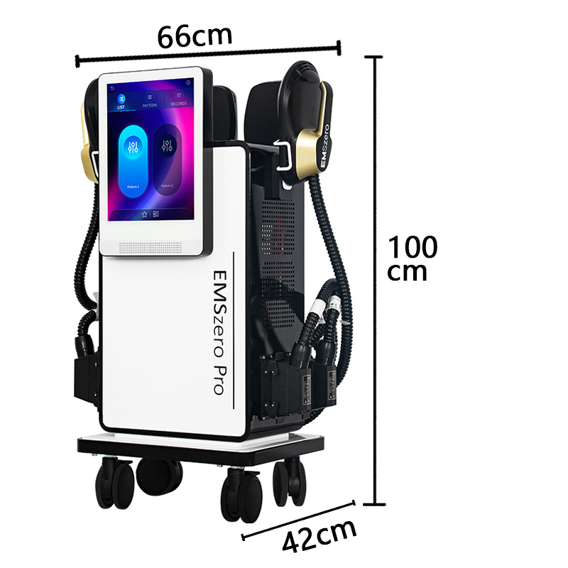 EMSzero NEO Pro HIEMT RF Electro Magnetic Stimulation Body Sculpting And Muscle Building Machine 4/5 Handles 6500W 200HZ 15Tesla Fat Loss Slimming Bea