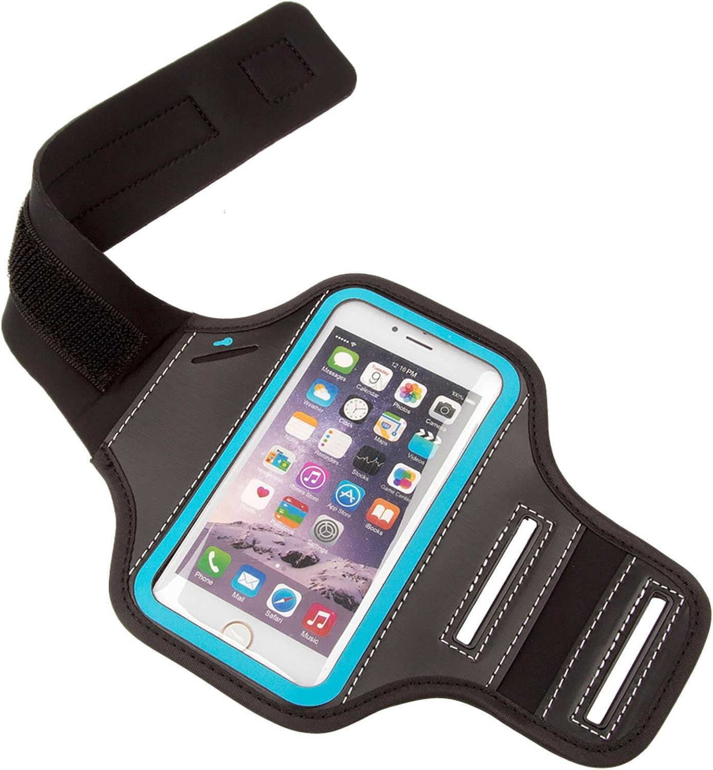 Waterproof Cell Phone Armband 68 Inch x 32 Inch Enlarge Phone Bag Phone for Running Footing Sports and Mountaineering Blue Z250910