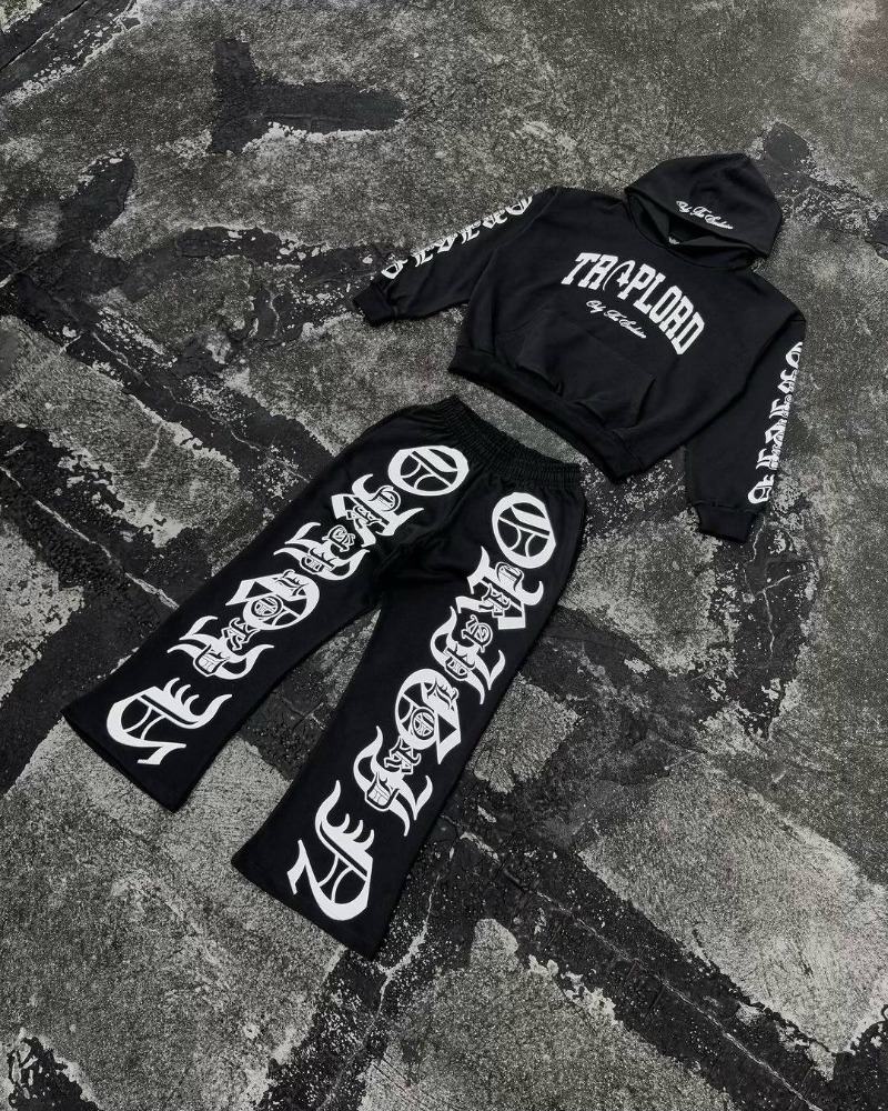 Y2K Harajuku Men pants 2000s Retro street wear solid color sweatpants Trendy Hip Hop men women Casual Joggers straight leg pants