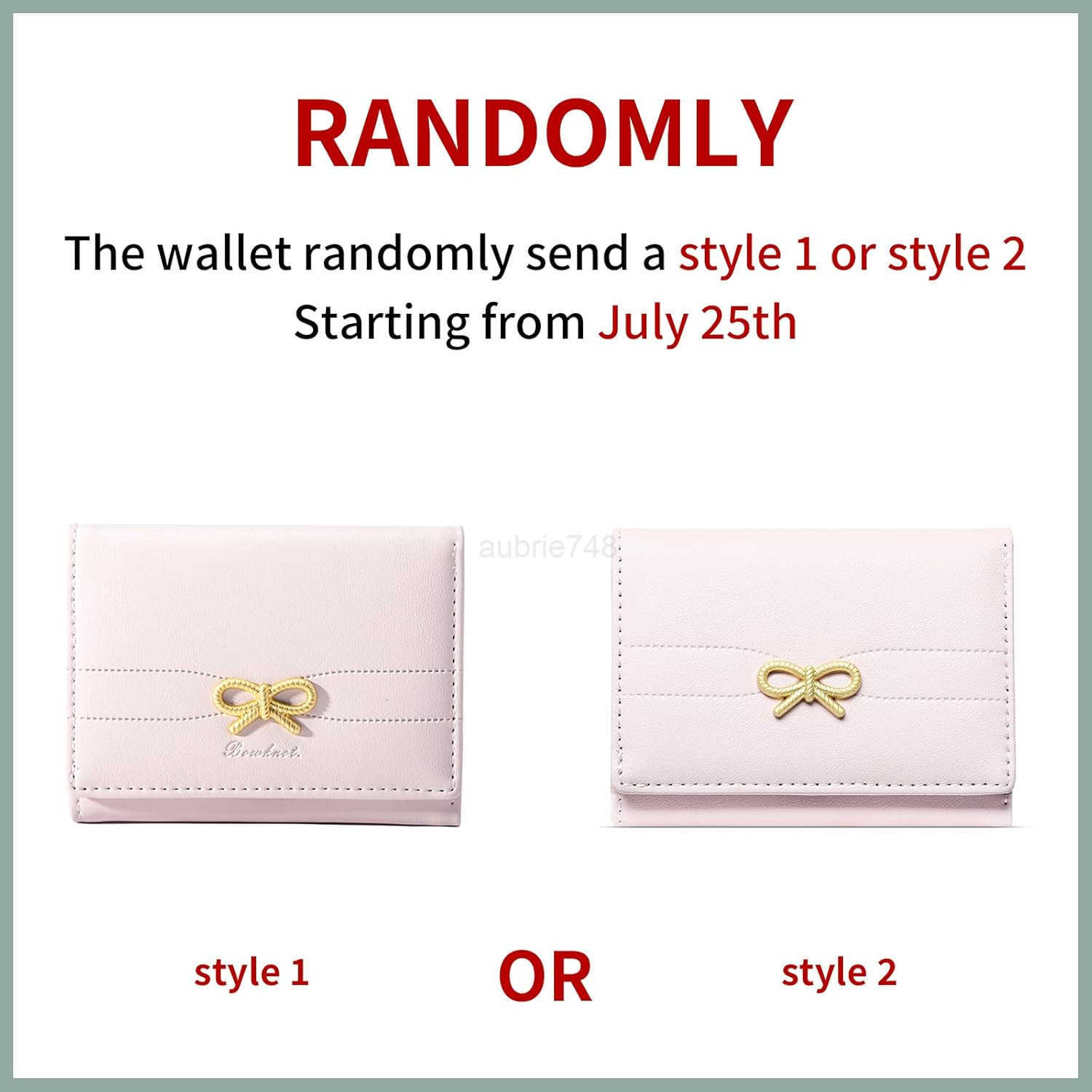 Small Wallets Cute Coquette Bow Wallet ID CARD Holder for Women GirlsZ250910