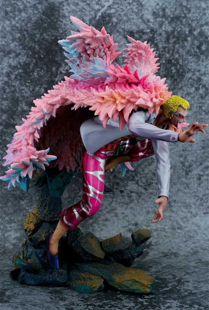 Anime Dressrosa Donquixote Doflamingo GK PVC Action Figure Game Statue Collectible Model Kids Toys Doll Gifts 32CMXJ250910