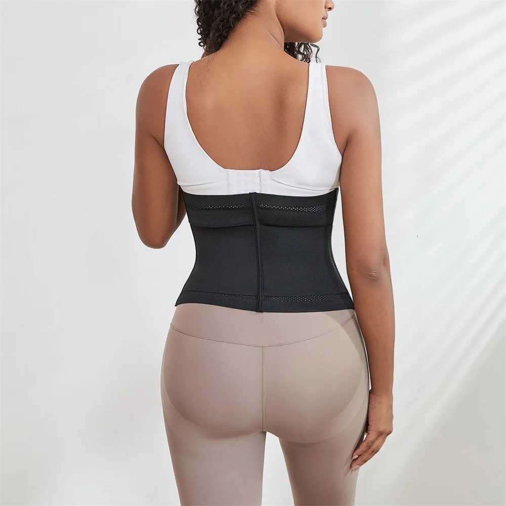 Women Waist Body Shaper Gym Fitness Tummy Control Shapewear Slimming Corset Double Belt W250910