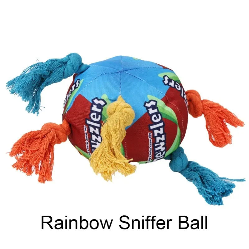 Puppy Dogs Toys Puppy Colorful Cotton Chew Rope Knot Toy Durable Dog Cleaning Teeth Braided Bone Rope Pet