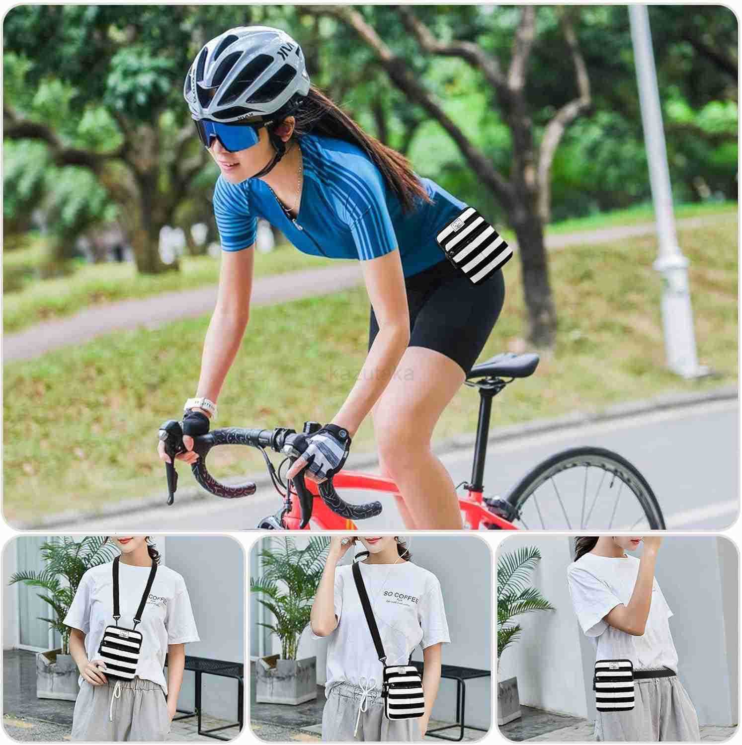 Multifunction Phone Waist Bag Diagonal Cross Body Smart Phone Case Outdoor Bag with Triple Zip for Women Men Z250910
