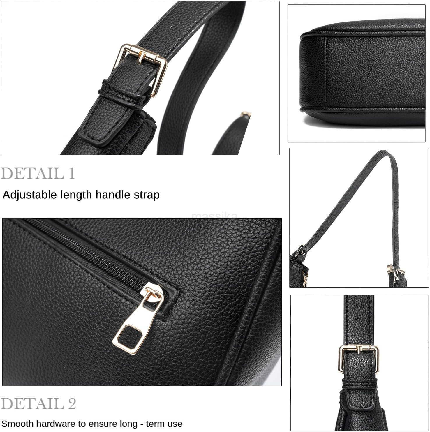 Small Crescent Shoulder Bags Purses for Women Retro Classic Clutch Hobo Tote Purse and Handbag Cute Crossbody Bags M250910