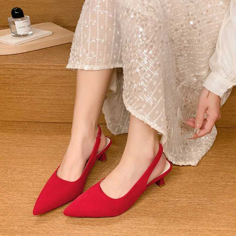 2025 New Sexy Women High Heels Luxury Pointed Toe Womens Pumps Fashion Shallow Sandals Stiletto Heels Women Party Wedding Shoes W250910